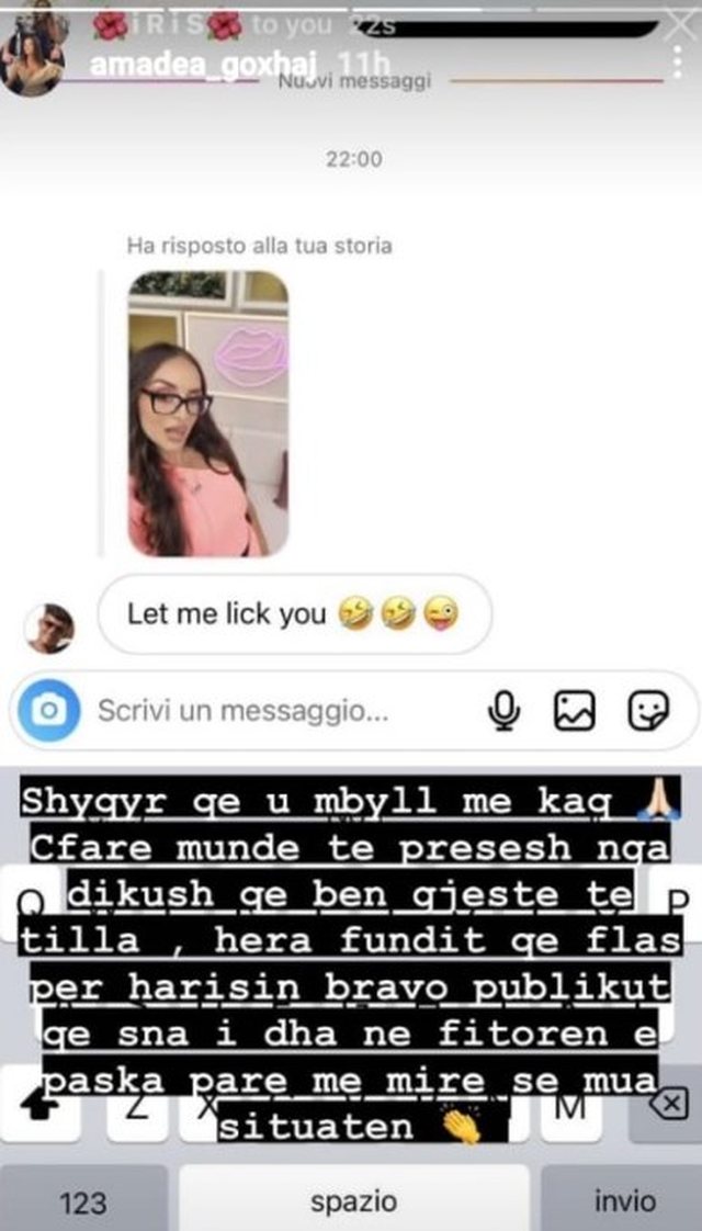 Bëri publike tradhtinë e Harisit, Irisi hedh në gjyq Amadean