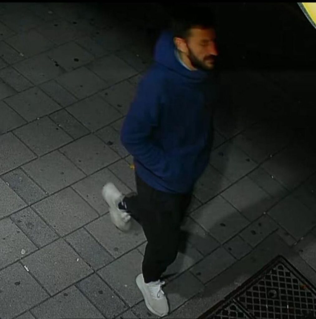 Në foto nje nga autoret qe i dogjen makinen, publikuar ne Instagram nga Kozak Braçe