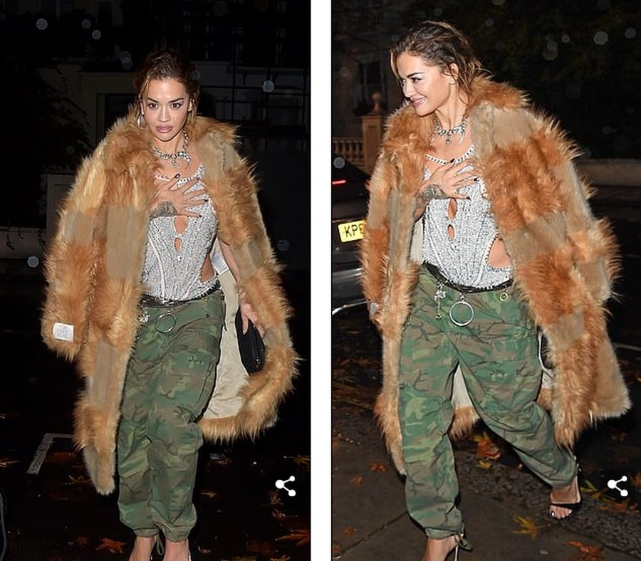 Jo gjithmonë shkëlqim: Rita Ora shfaqet e lodhur pas largimit me