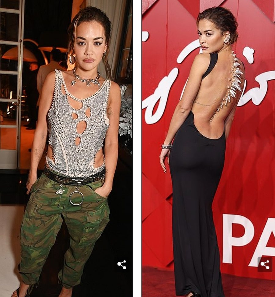 Jo gjithmonë shkëlqim: Rita Ora shfaqet e lodhur pas largimit me