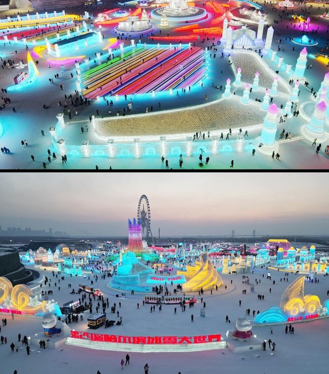 Çfarë pamje kishte Festivali i Akullit dhe i Borës në