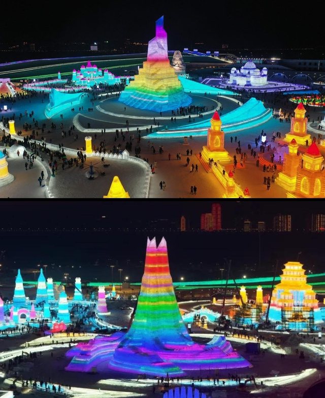 Çfarë pamje kishte Festivali i Akullit dhe i Borës në