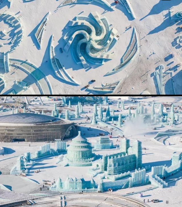 Çfarë pamje kishte Festivali i Akullit dhe i Borës në