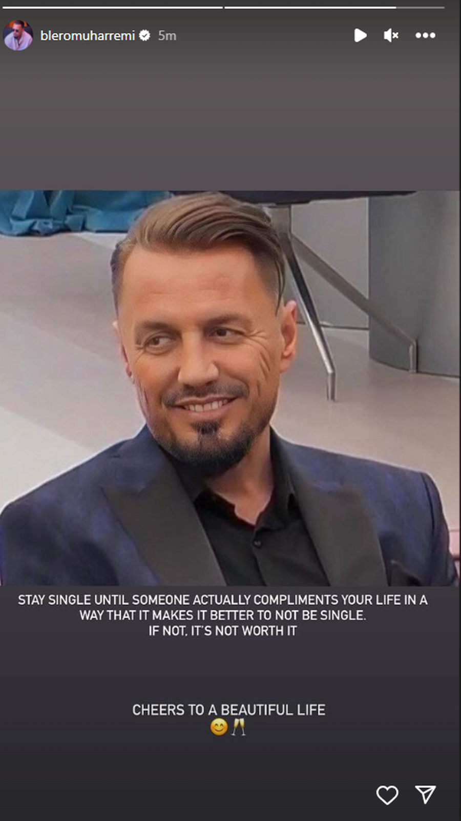 "Dashuri e madhe", por Blero nuk gjen rehat: "Nuk ia vlen",