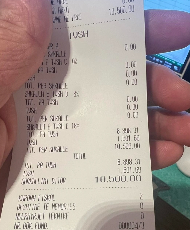 Shuma marramendese qe Labinot Tahiri ka fituar naten e Vitit te Ri