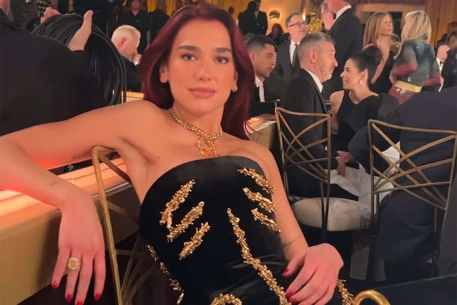 Në një lidhje me Dua Lipën; reagon për herë të