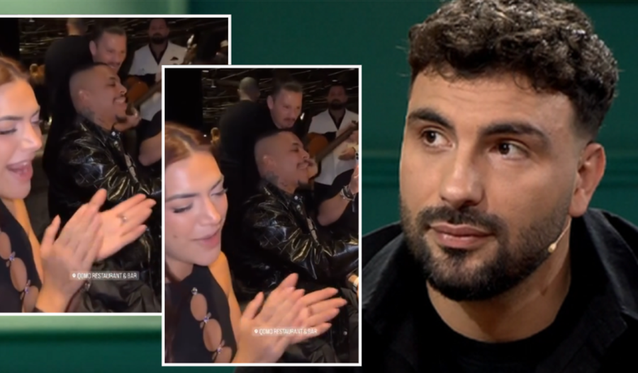 Pas ndarjes nga Ledri, Sara Hoxha shfaqet në krah të reperit të