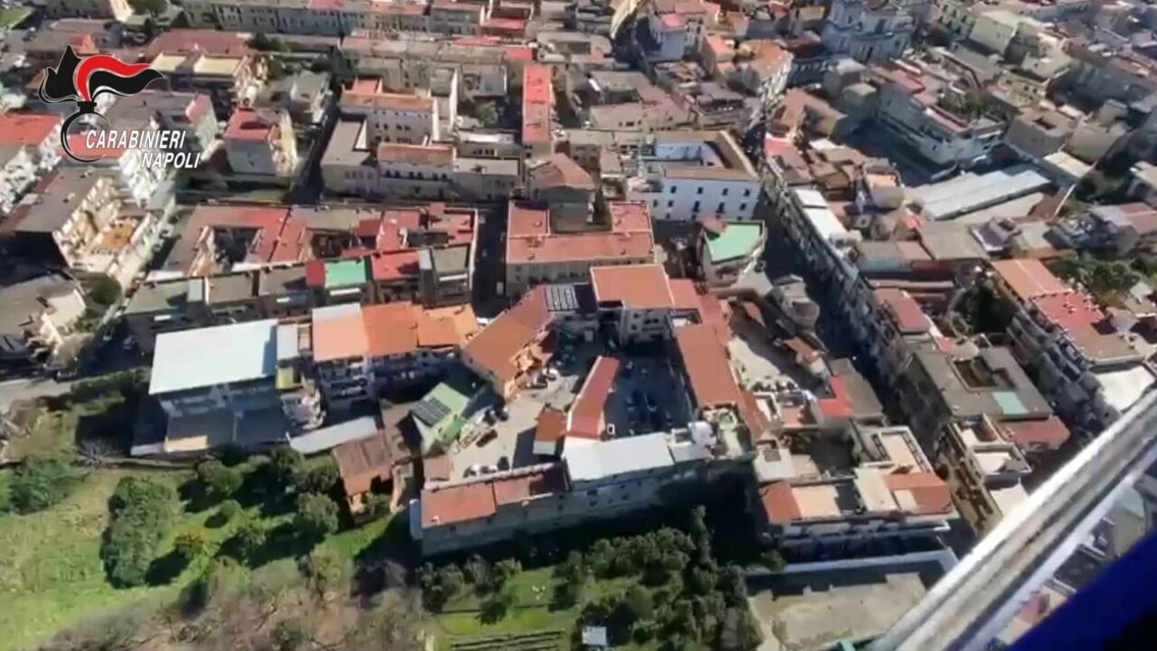 Pamje te shperndara nga karabinieret e Napolit