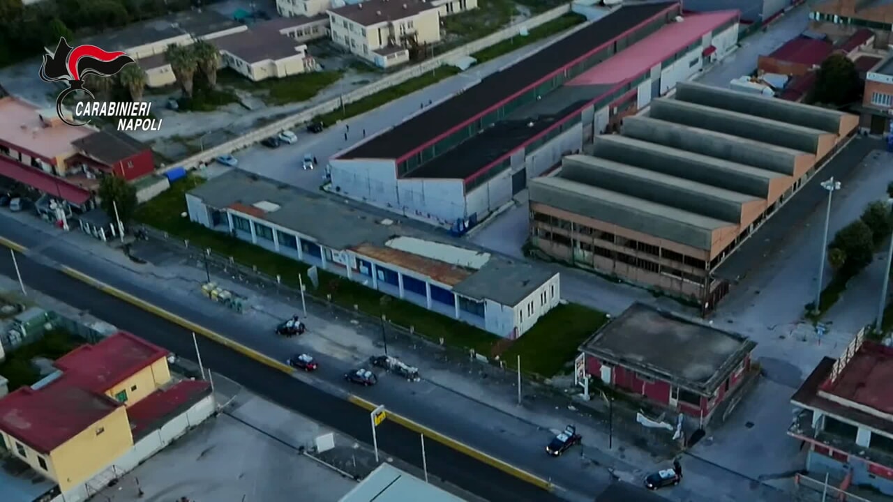 Pamje nga karabinieret e Napolit, Itali