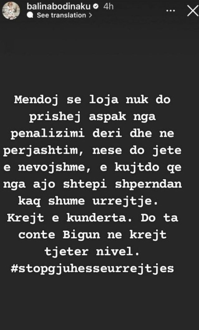 Balina Bodinaku bën deklaratën e fortë: Ilnisa dhe Roza