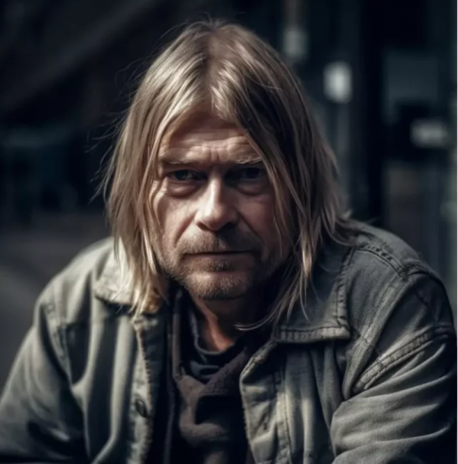 FOTO/ Ja si do të dukej Kurt Cobain, nëse do të ishte