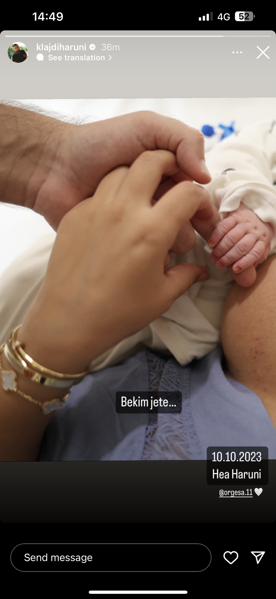 Klajdi Haruni tregon për herë të parë portretin e