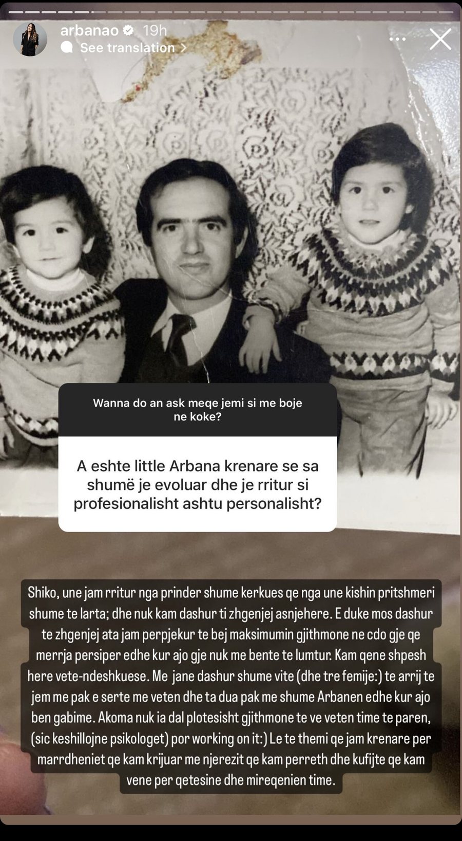 “Kur mami kishte kancer..”, Arbana Osmani ndan përvojën e