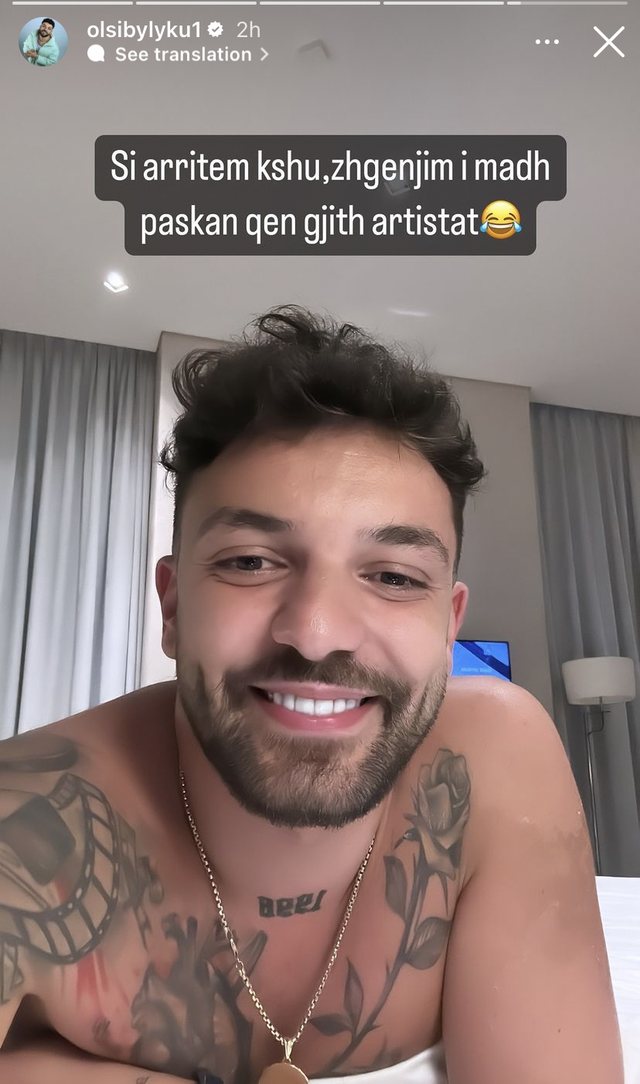 Nuk i del inati, Olsi Bylyku thumbon sërish BBV, këtë herë e