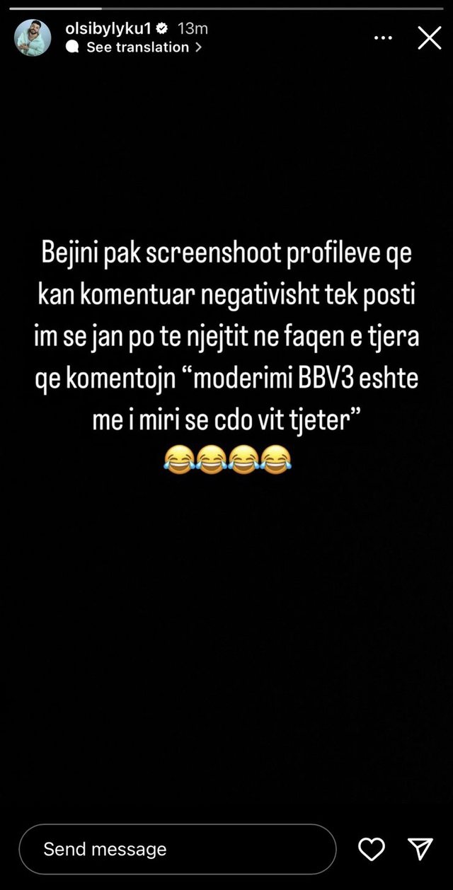 Olsi Bylykut nuk i del inati me BBV, këtë herë tallet keq me