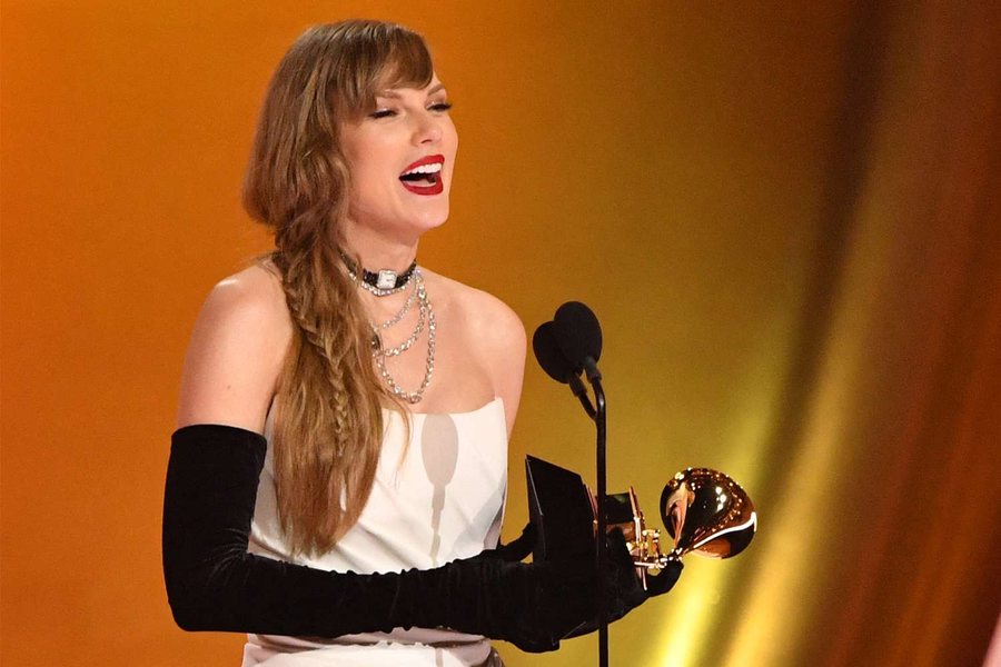 Taylor Swift bën histori në çmimet Grammy (teksa zbulon