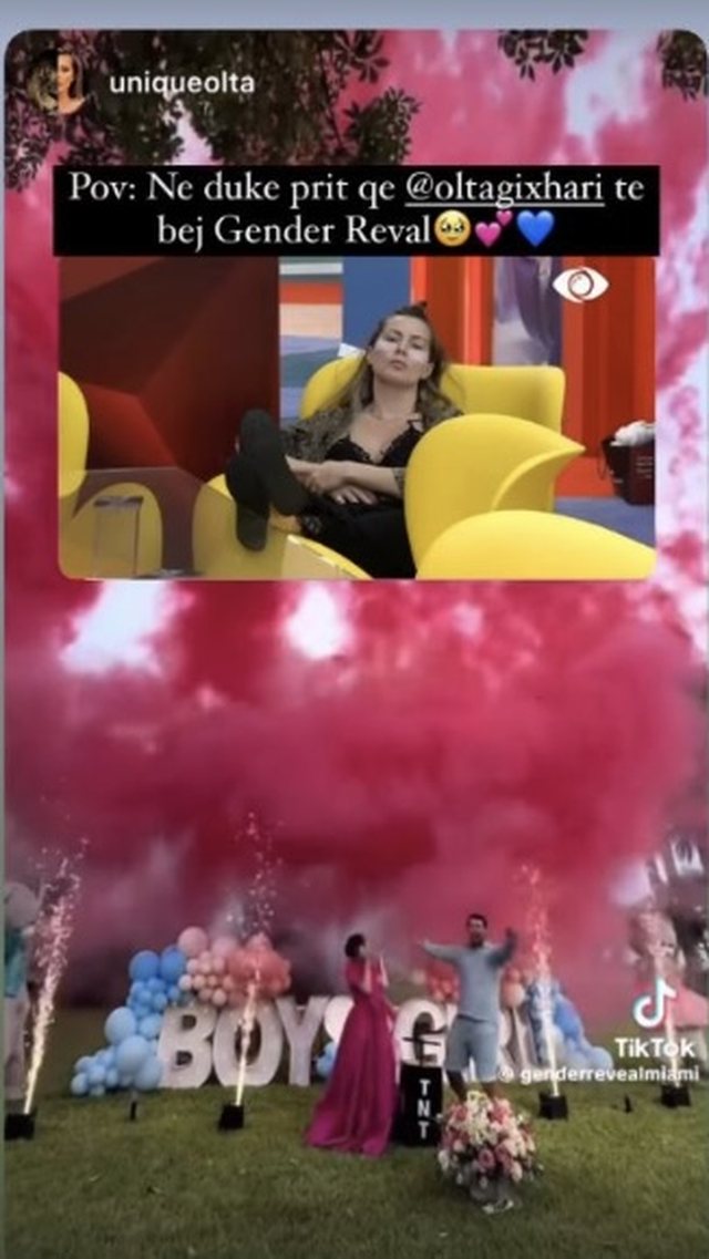 Vajzë apo djalë? Olta shton dyshimet për gjininë e bebit