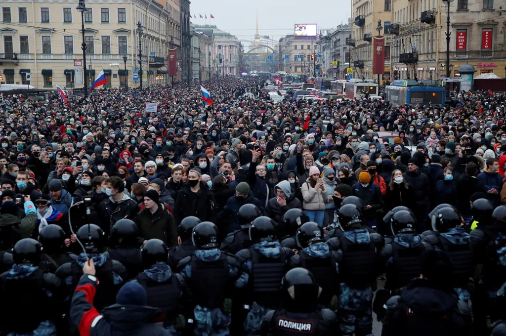 Foto arkiv/ Protesta ne Rusi