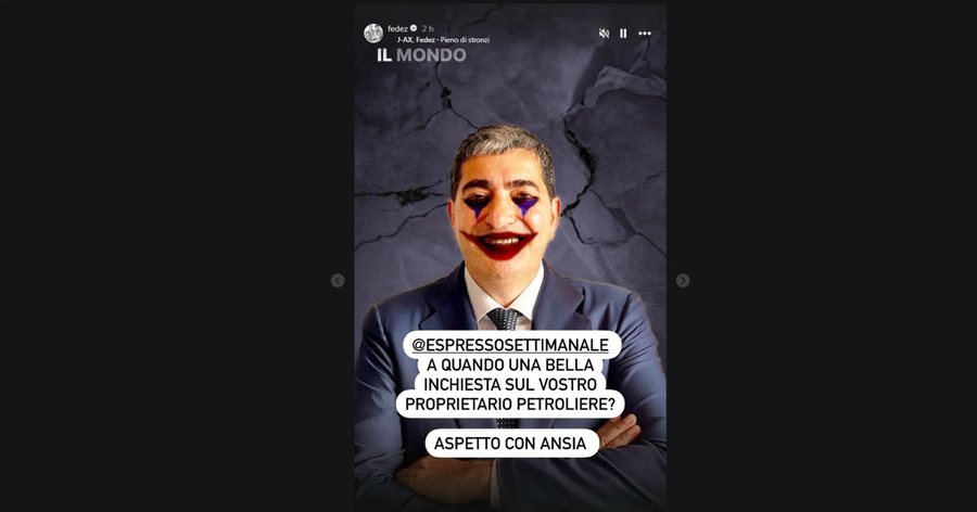 Chiara Ferragni si Joker në L'Espresso, reagon Fedez!