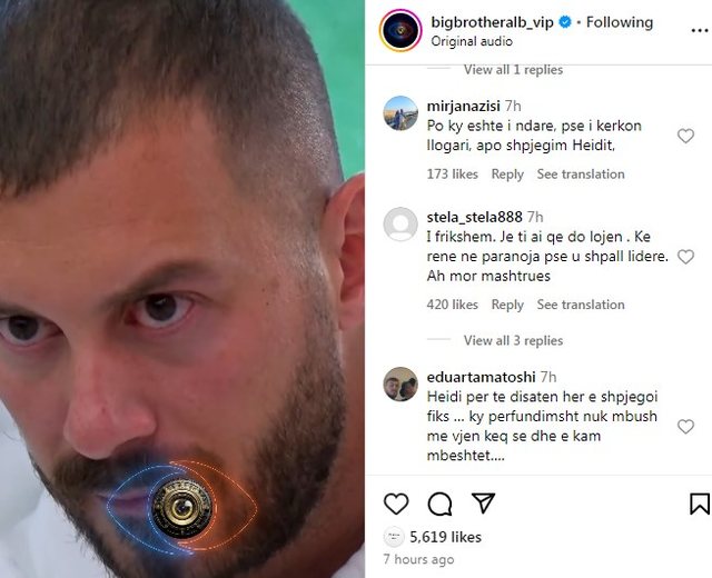 'Heidi largohu nga ai sa nuk je vonë', komentuesit