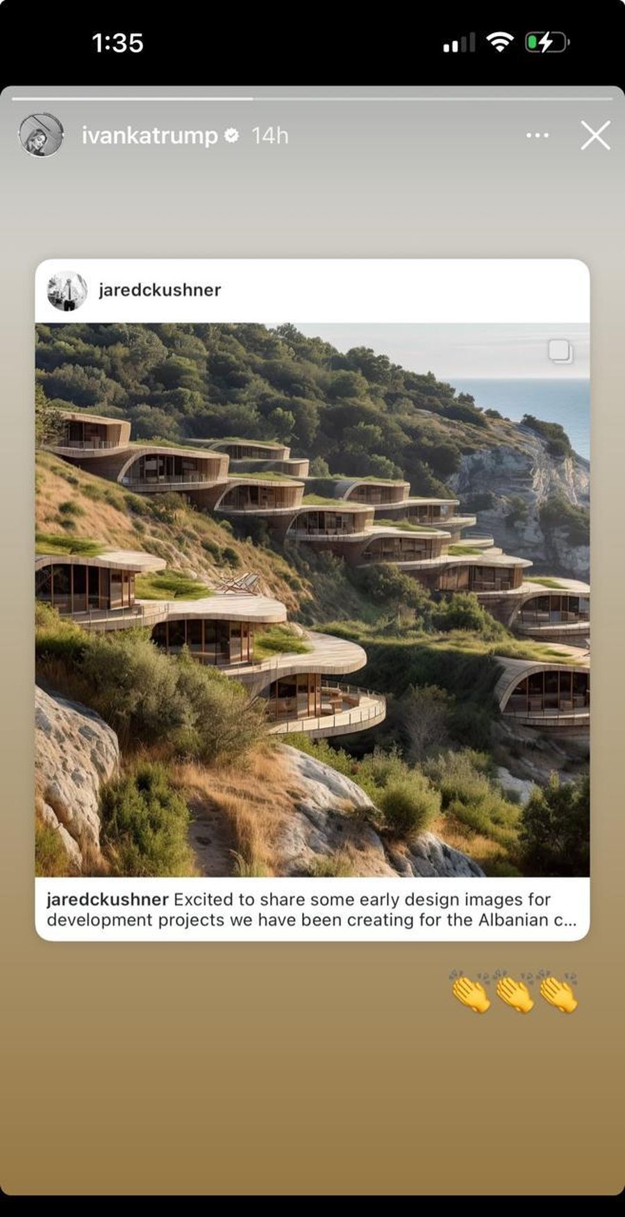Ivanka, vajza e Trump po ndërton një fshat turistik në jug