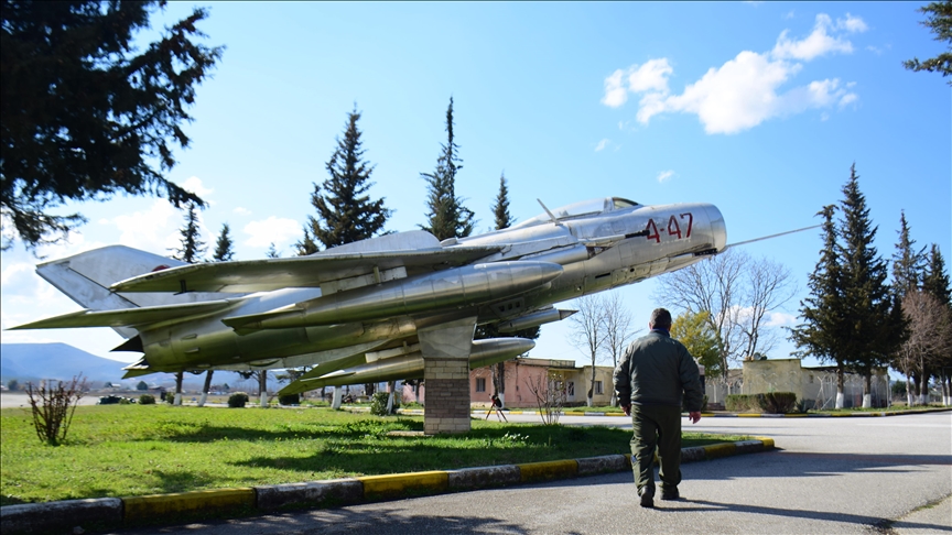 Baza ajrore taktike e NATO-s në Kuçovë, Shqipëri.