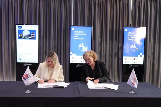 Parandalimi i mbetjeve dhe ulja e gazrave, Bashkia Tiranë dhe GIZ Albania