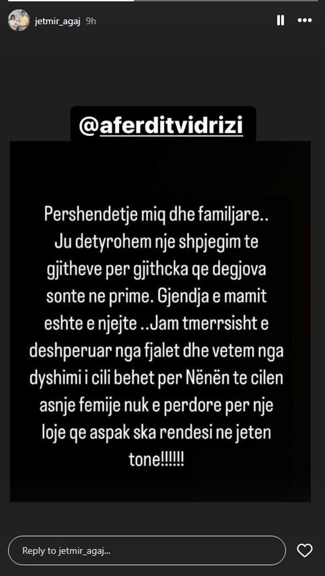 Sara ngriti dyshime për daljen e Bardhit, reagon menaxheri i