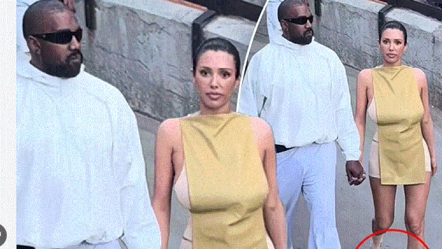 E dashura e Kayne West, më në fund shfaqet e veshur!