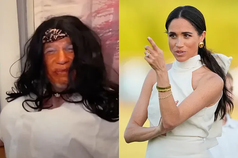 Gjysmëvëllai i Meghan Markle tallet me të, në video