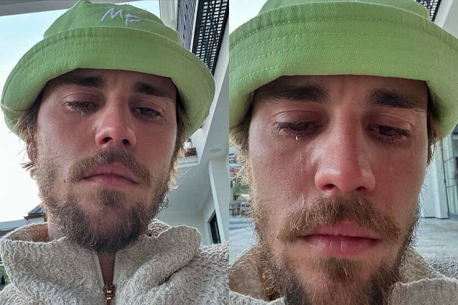 Justin Bieber shqetëson fansat; shfaqet i përlotur!