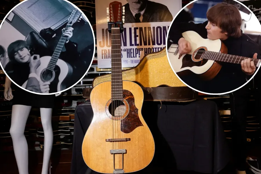 Kitara e John Lennon u shit në ankand për 2,67 milionë euro!