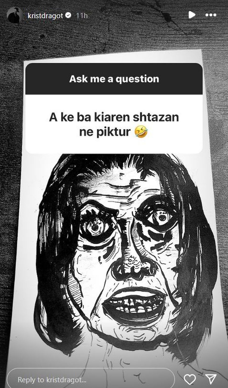 Kristi Aliaj pikturon Kiara Titon shtatzënë? Befason figura e shfaqur