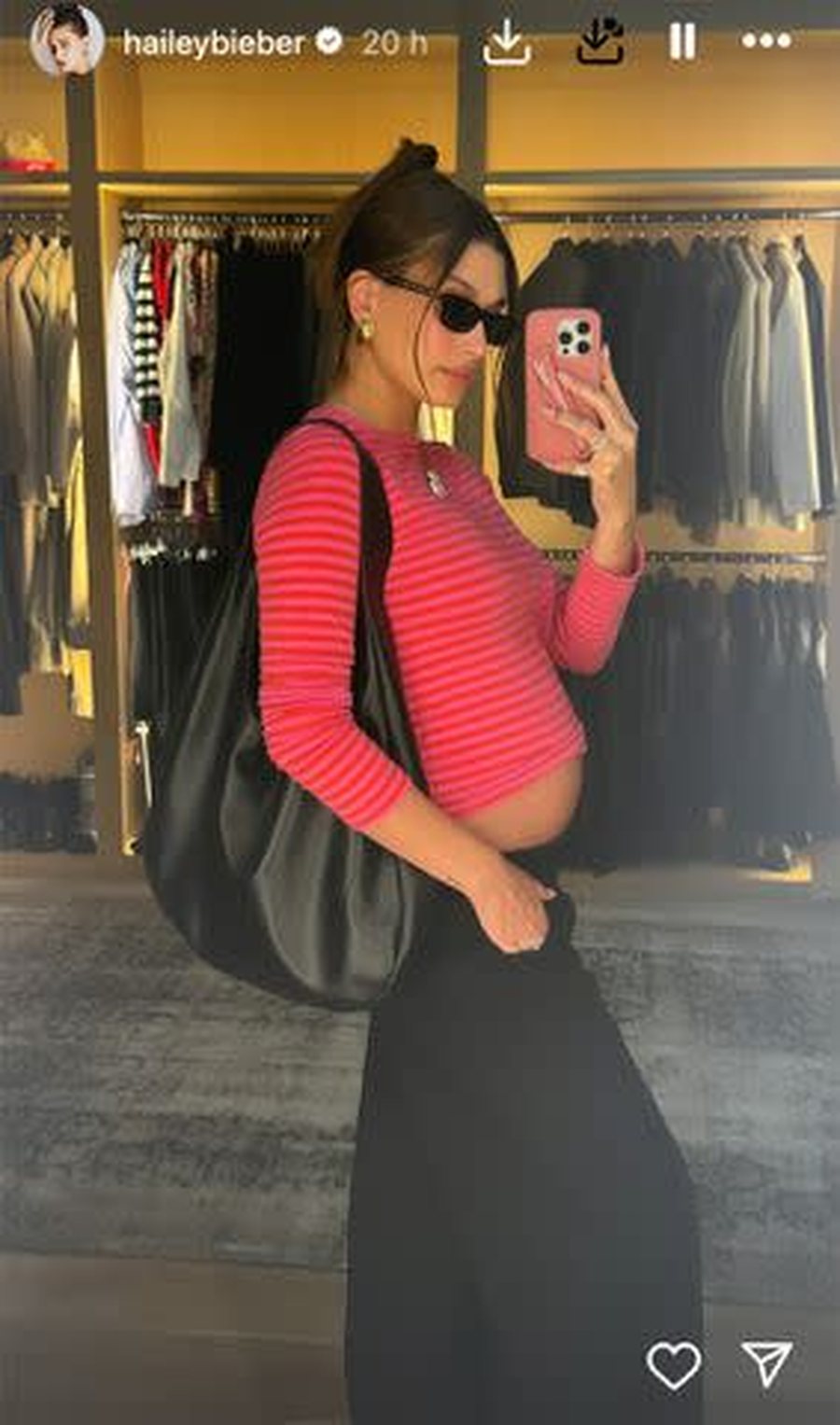 Probleme në shtatzëni? Hailey Bieber tregon