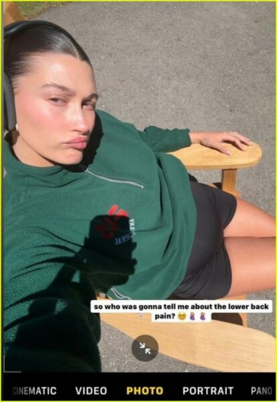 Probleme në shtatzëni? Hailey Bieber tregon