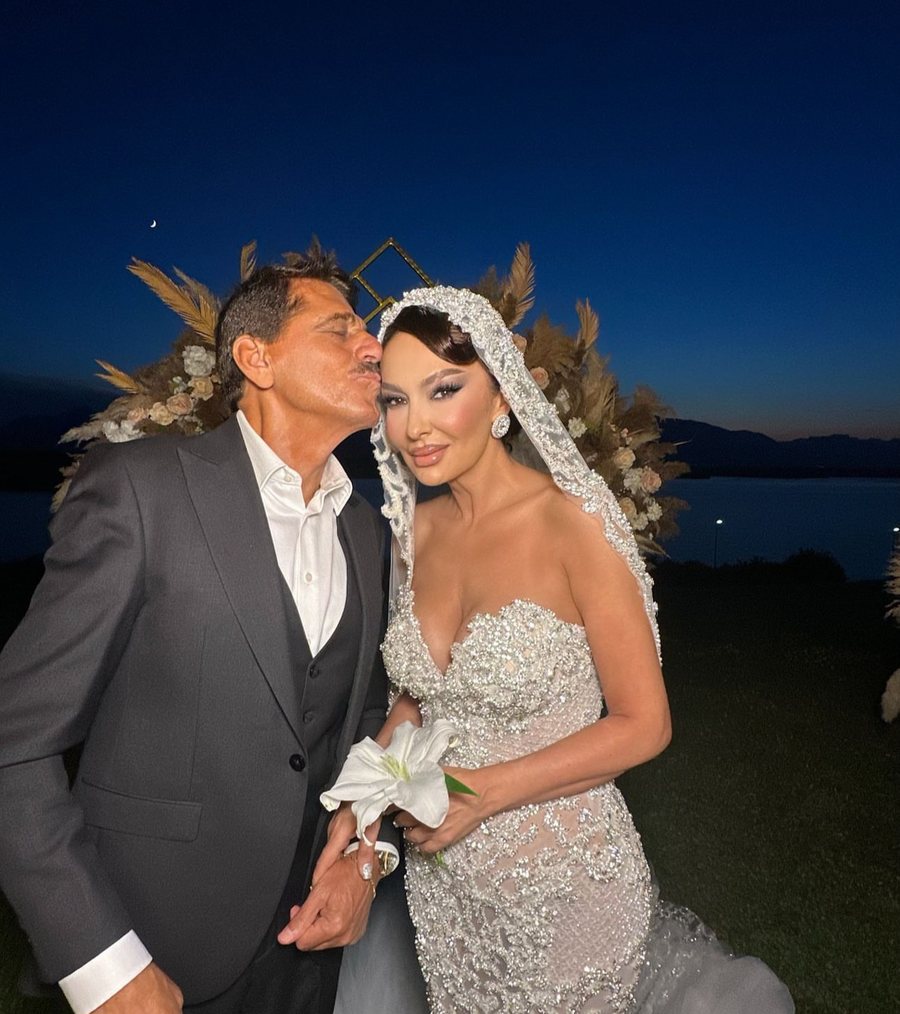 Adelina Ismaili e veshur nuse, ndan pamje nga videoklipi me Sabri Fejzullahun!
