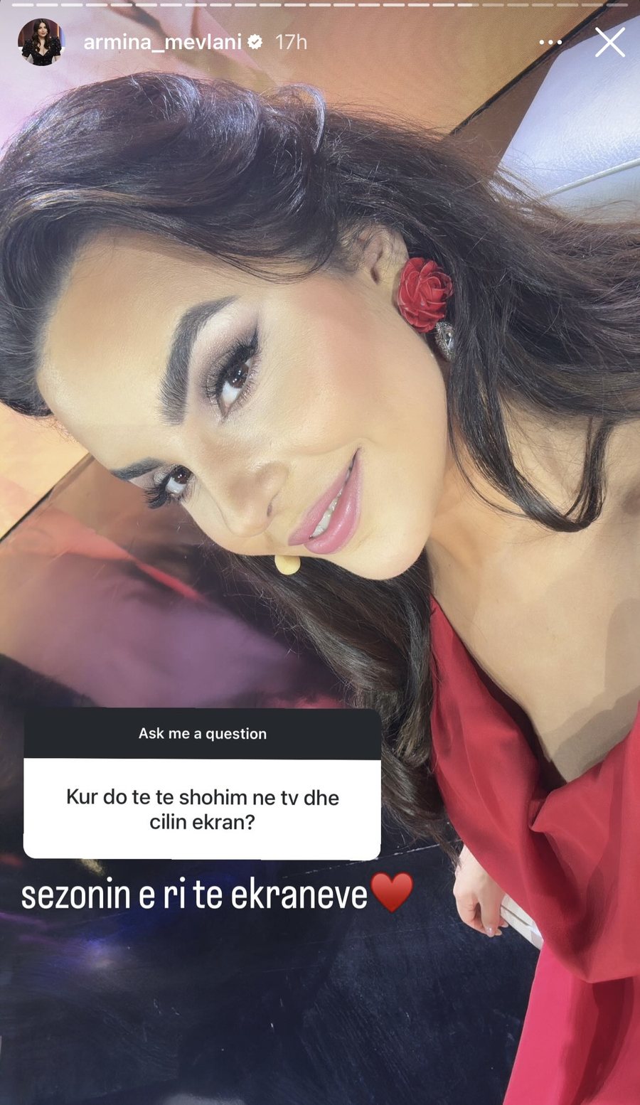 Kur do të bëhet nënë? Armina Mevlani përgjigjet