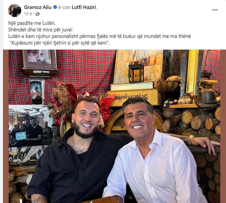 Mozzik poston për herë të parë me Lutfi Hazirin, tregon