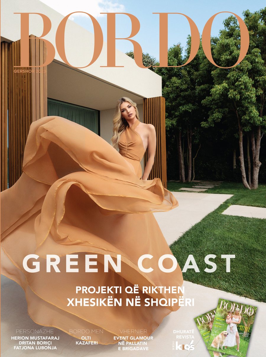 Cover Girl Xhesika Berberi: Nga Mykonos në Green Coast!