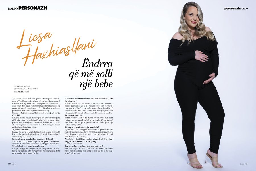 Ekskluzive/ Liesa Haxhiasllani: Ëndrra që më solli një bebe!