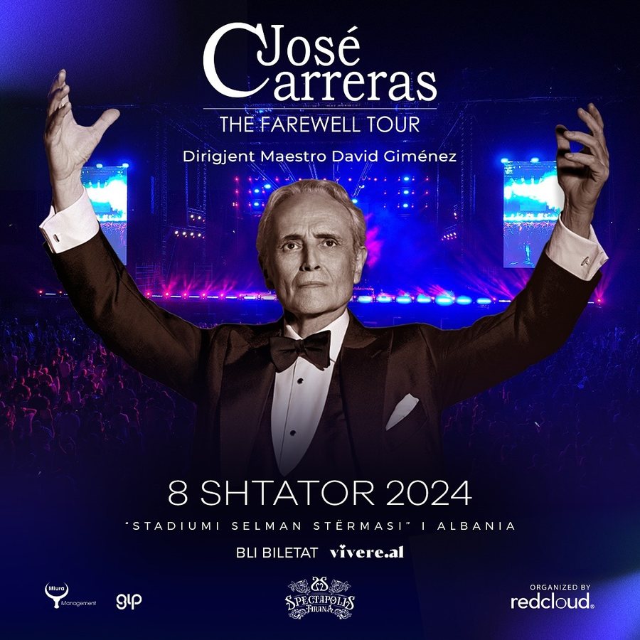 Jose Carreras, një nga tre tenorët vjen me një koncert në
