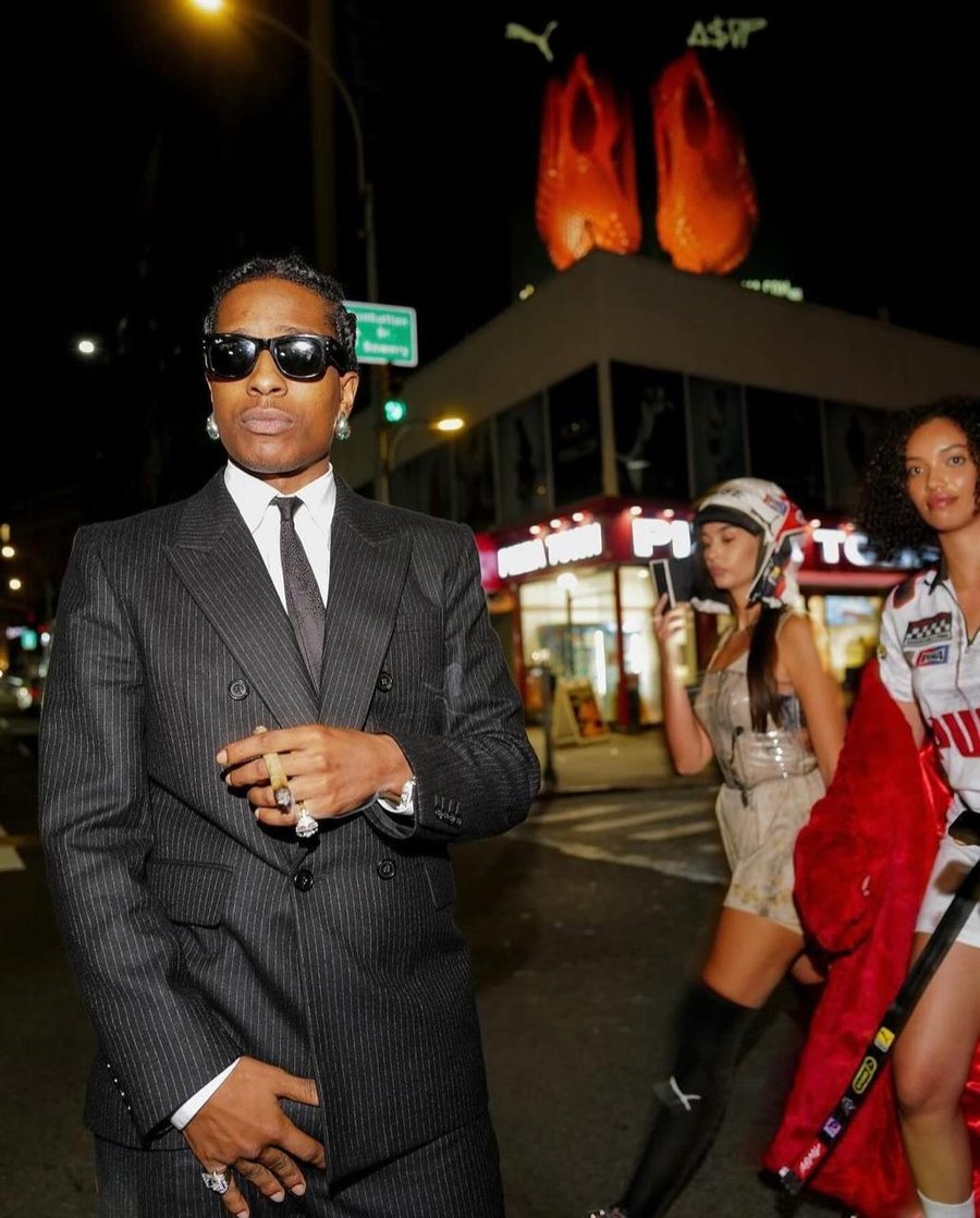 Adrola Dushi shfaqet krah A$AP Rocky në eventin e