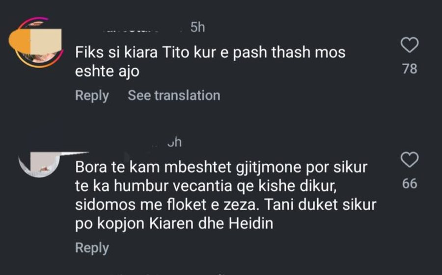 Bora me ndryshim drastik në pamje, ndjekësit: Po kopjon Kiarën