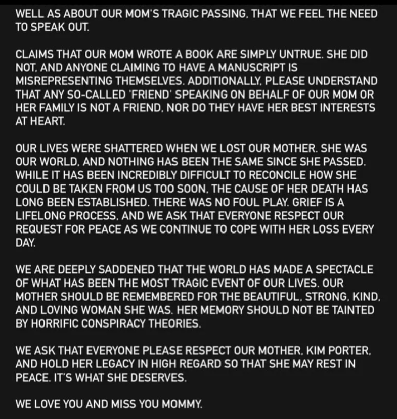 Fëmijët e “Diddy-t” reagojnë pas teorive konspirative