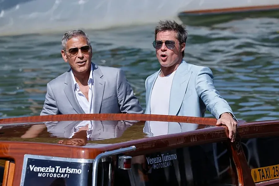 Yjet e Hollivudit shijojnë Venecian: Brad Pitt dhe Ines de Ramon takim me