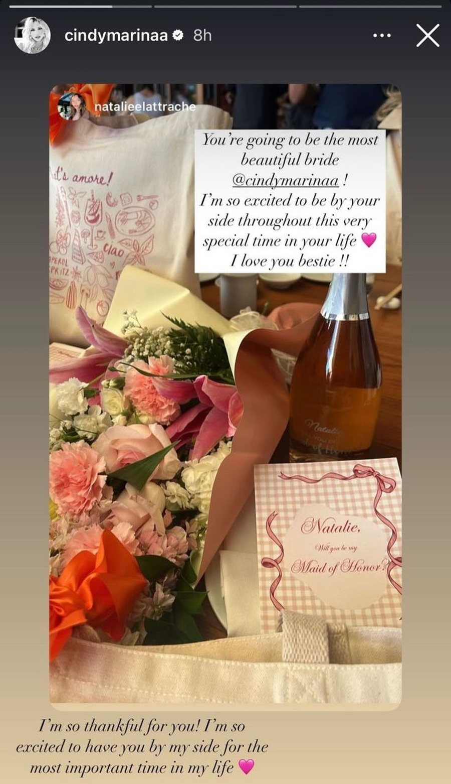 Fare rastësisht zbuluam se Cindy Marina do martohet!