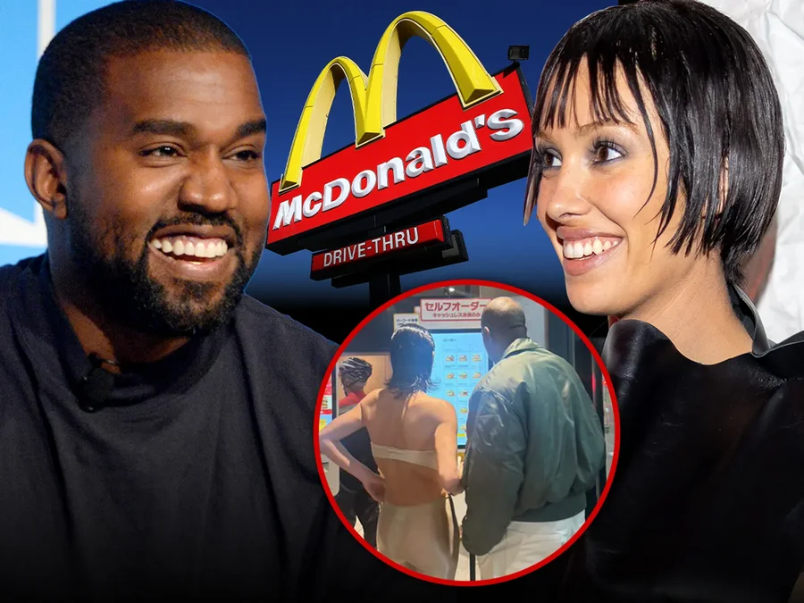U tha se janë ndarë; Kanye West dhe Bianca Censors shihen McDonalds