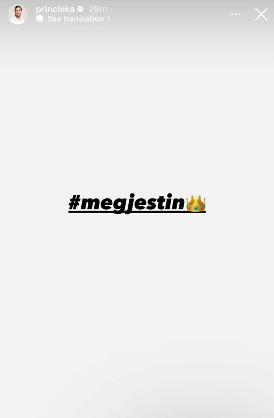 Befason Princ Leka, i del në mbrojtje Gjestit!