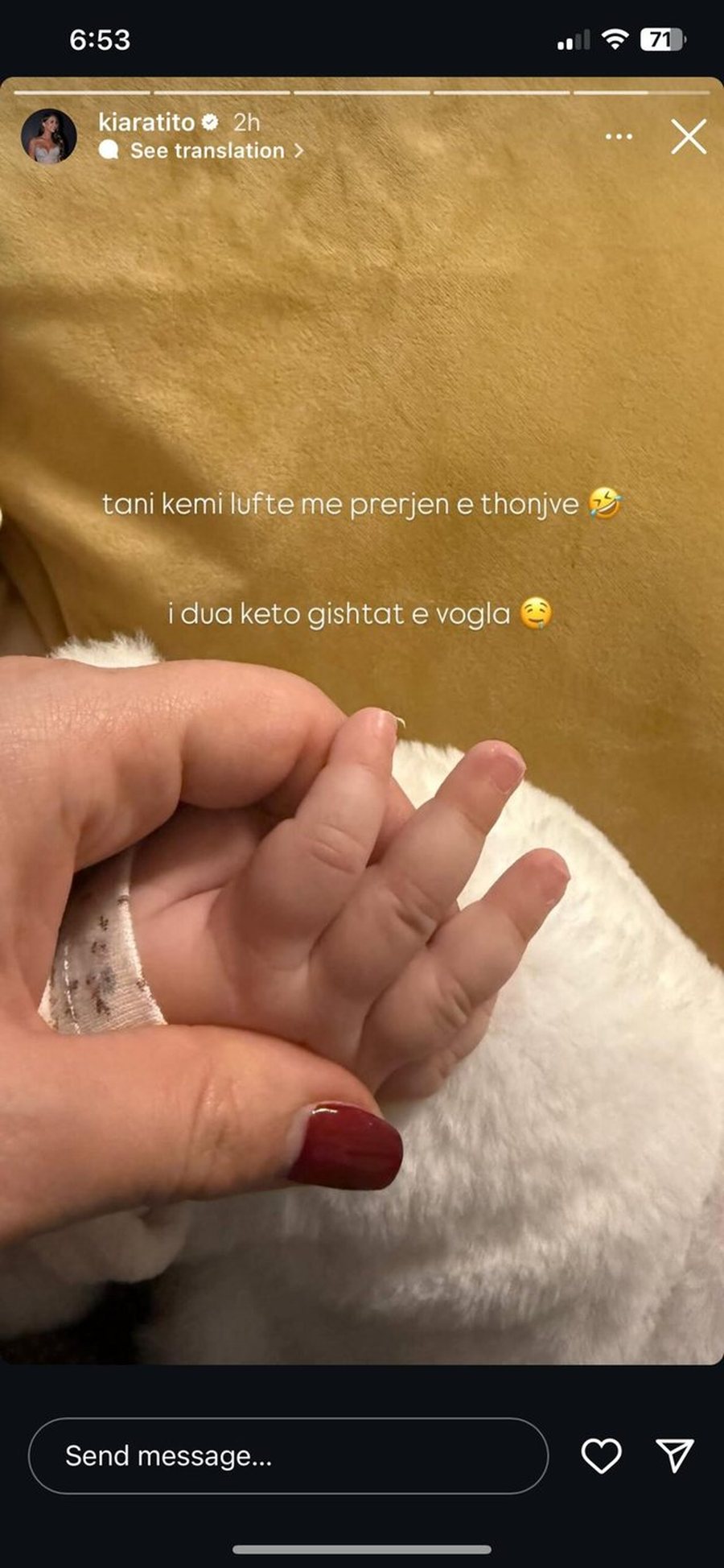 Kiara Tito na zbulon “luftën e saj me Lunën”!