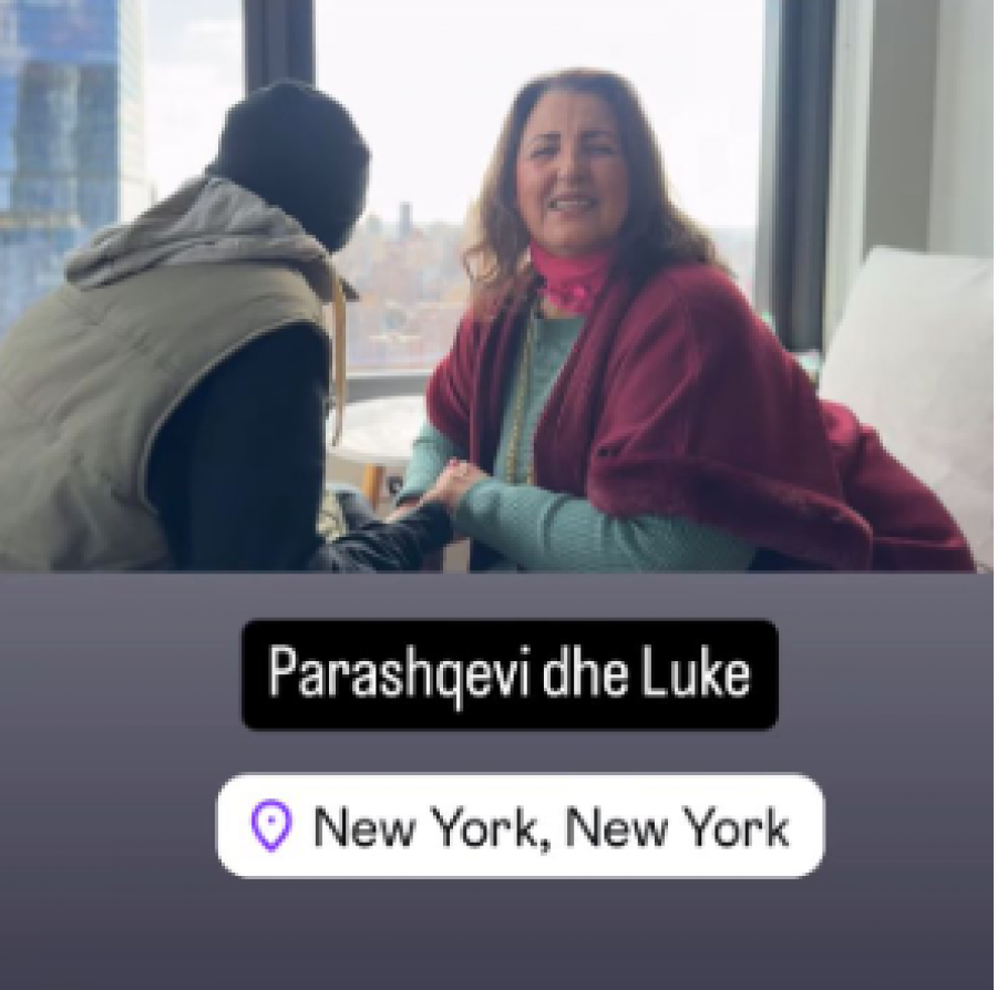 Parashqevi Simaku takohet më në fund me djalin e saj: